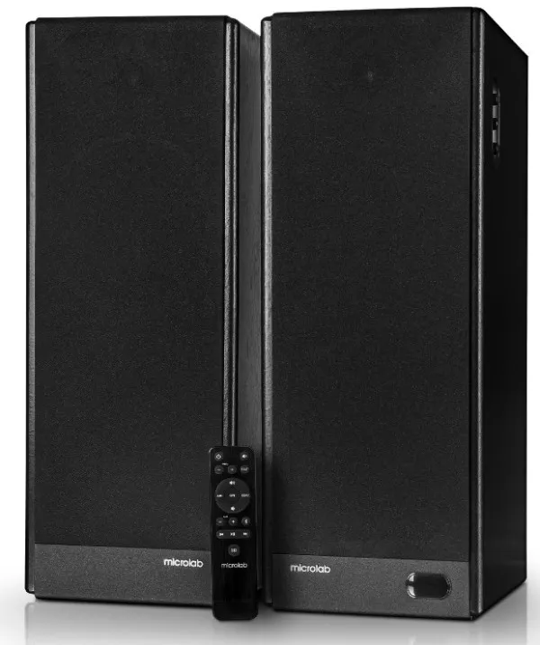 MICROLAB Microlab SOLO29 Aktivni drveni zvucnici 2.0 160W RMS(2x80W) 6.5+1,5, Bluetooth, Optical, Coaxial,RCA Slika 4