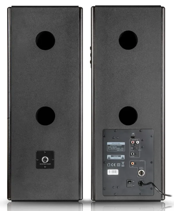 MICROLAB Microlab SOLO29 Aktivni drveni zvucnici 2.0 160W RMS(2x80W) 6.5+1,5, Bluetooth, Optical, Coaxial,RCA Slika 1