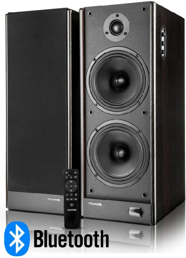 MICROLAB Microlab SOLO29 Aktivni drveni zvucnici 2.0 160W RMS(2x80W) 6.5+1,5, Bluetooth, Optical, Coaxial,RCA Slika 2