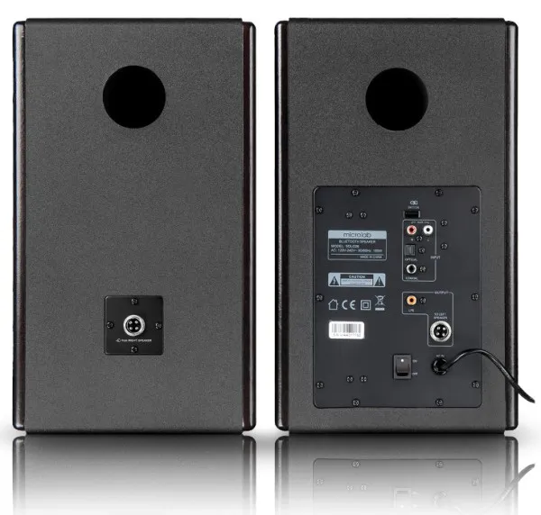 MICROLAB Microlab SOLO26 Aktivni drveni zvucnici 2.0 130W RMS(2x65W) 6.5+1, Bluetooth, Optical, Coaxial, 2RCA Slika 3