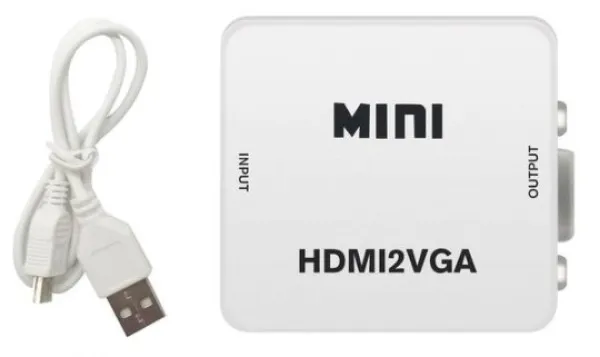 BRK Konverter mini HDMI na VGA HDMI2VGA Slika 1