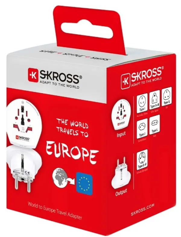 NEDIS Travel adapter SKR1500211E univerzalni Svetski na Evropski 13A Slika 2