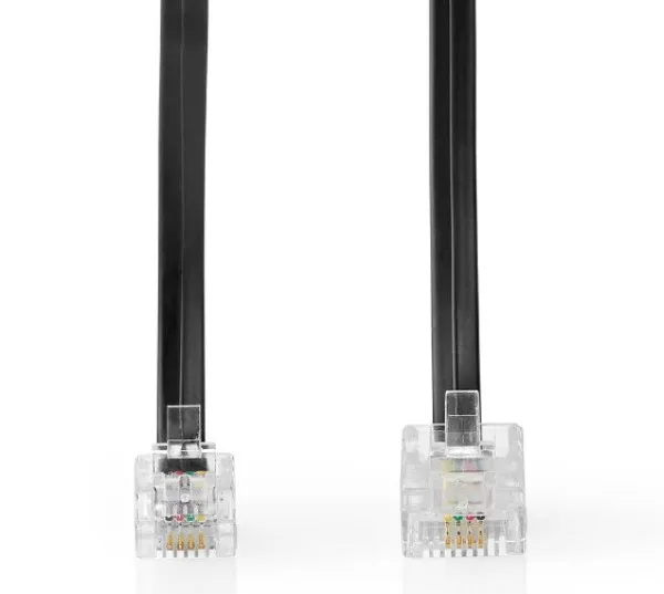NEDIS TCGL90201B50 Nedis RJ11(telefonski) na RJ45(mrezni) 5m Flat Slika 1
