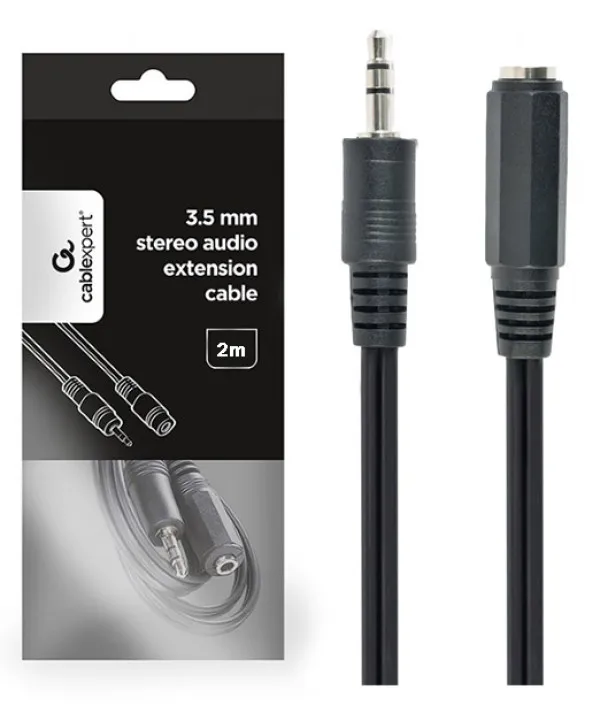 GEMBIRD CCA-423-2M Gembird 3.5mm musko-zenski stereo kabl 2m Slika 1