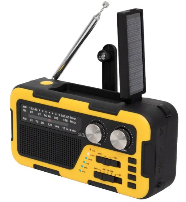 SAL Solarni RPH2 prenosni radio AM/FM/Bluetooth/USB/SD 5 W Slika 4