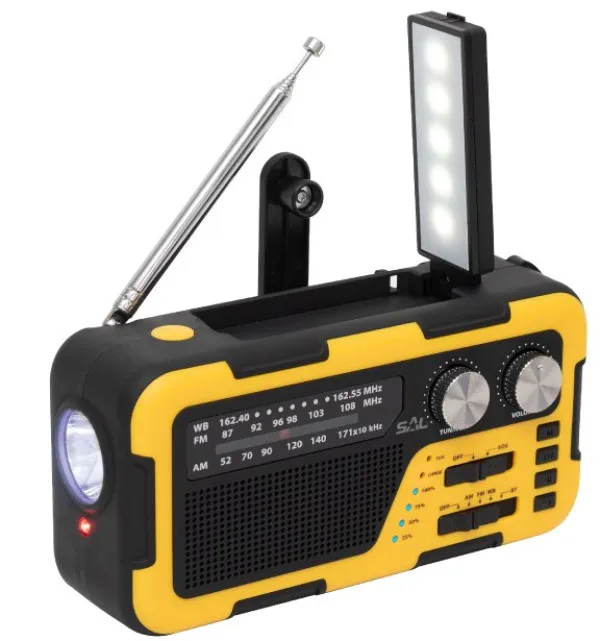 SAL Solarni RPH2 prenosni radio AM/FM/Bluetooth/USB/SD 5 W Slika 1