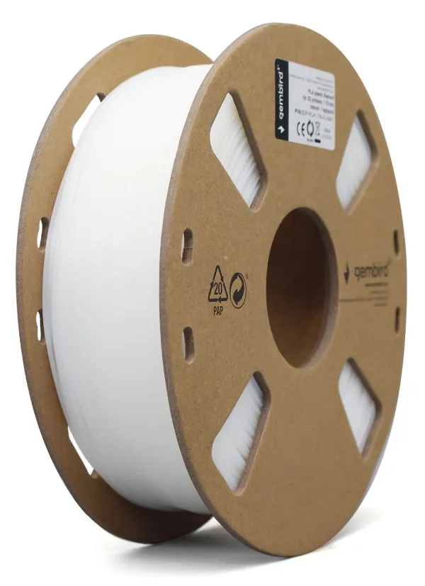 GEMBIRD 3DP-PLA1.75-01-NAT * PLA Filament za 3D stampac 1,75mm kotur 1KG Natural Slika 1