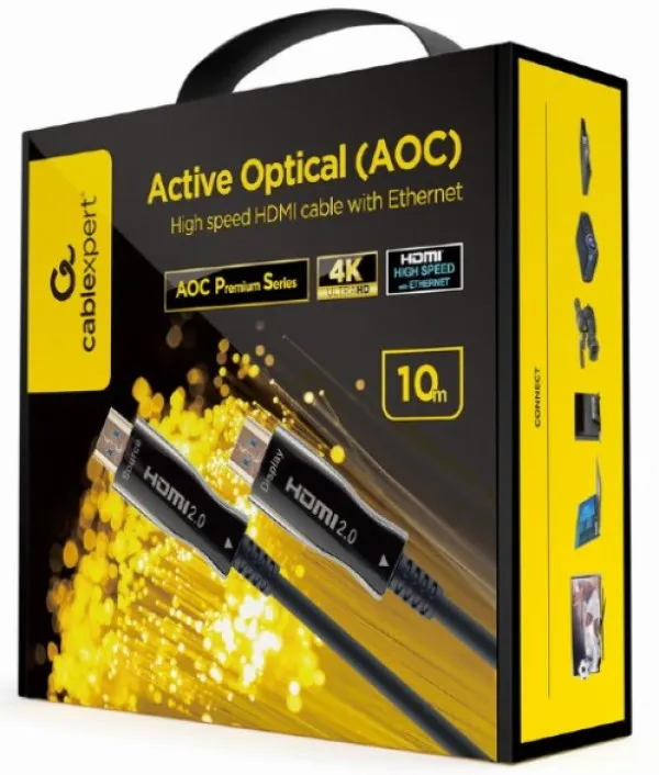 GEMBIRD CCBP-HDMI-AOC-10M-02 Gembird Active Optical (AOC) High speed HDMI cable with Ethernet Premium 10m Slika 3
