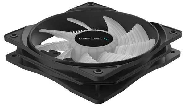 DEEPCOOL DeepCool RF120W 120x120x25mm ventilator WHITE LED hydro bearing 1300rpm 49CFM 22dBa Slika 4