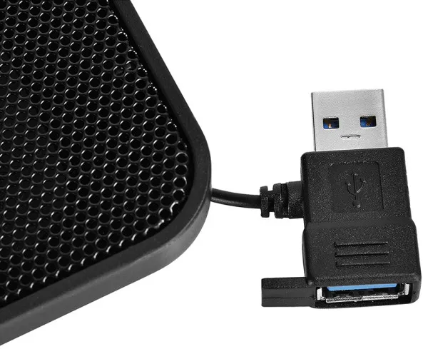 DEEPCOOL DeepCool U PAL Hladnjak za laptop 15.6 2x140mm.Fan 1000rpm 92CFM 26dB 390x280x27mm USB3.0 (postolje Slika 3