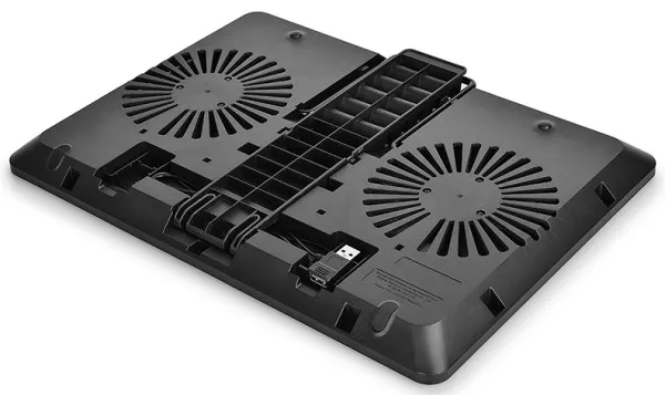 DEEPCOOL DeepCool U PAL Hladnjak za laptop 15.6 2x140mm.Fan 1000rpm 92CFM 26dB 390x280x27mm USB3.0 (postolje Slika 10