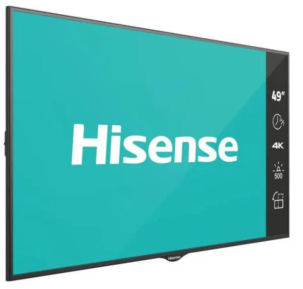 Monitor HISENSE 49 inca 49BM66AE 4K UHD 500 nita Digital Signage Display - 24/7 Operation Slika 2