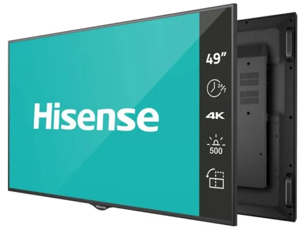 Monitor HISENSE 49 inca 49BM66AE 4K UHD 500 nita Digital Signage Display - 24/7 Operation Slika 4
