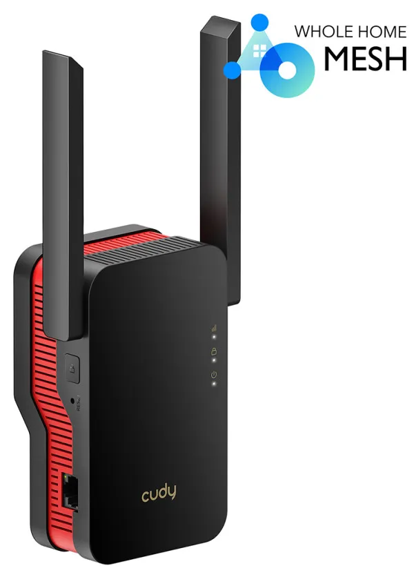 CUDY Cudy RE3000 AX3000 Wi-Fi 6 Range Extender, Dual Band 2.4+5Ghz,2x5dBi, 1xLAN, AP, Add-On mesh, LED Slika 5