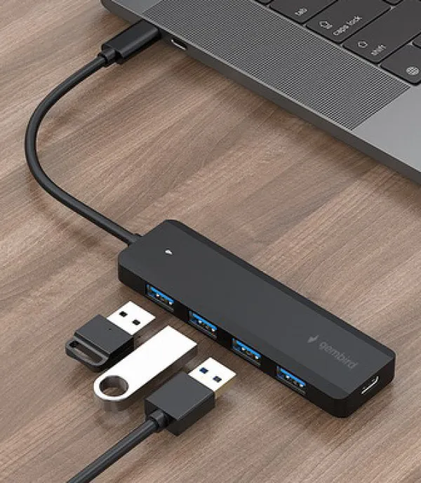 GEMBIRD UHB-CM-U3P4P-01 Gembird 4-port USB 3.1 (Gen 1) Type-C HUB (alt. UHB-U3P4-05) Slika 2