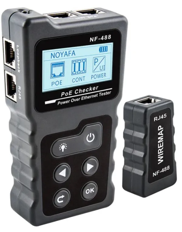 Tester Kablovski POE LAN Noyafa NF-488 STP / UTP do 600m Slika 6