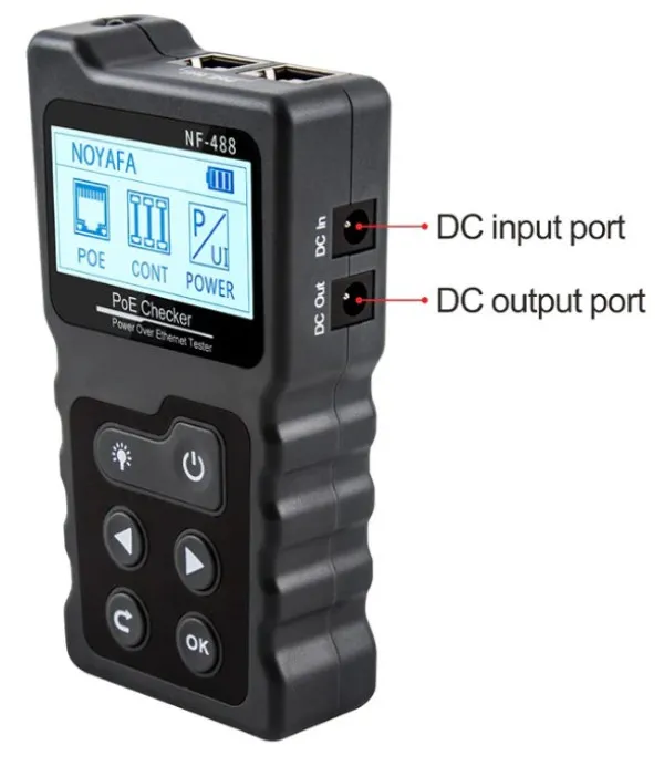 Tester Kablovski POE LAN Noyafa NF-488 STP / UTP do 600m Slika 4