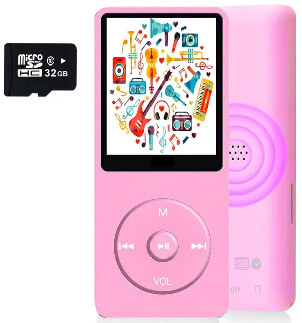 MP3 Player Bluetooth 32GB pink 600691 Slika 4