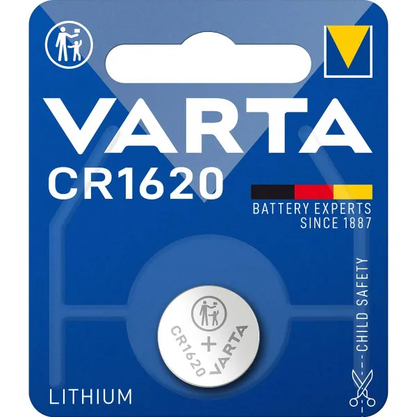VARTA baterija CR 1620 3V Litijum baterija dugme, Pakovanje 1kom Slika 2