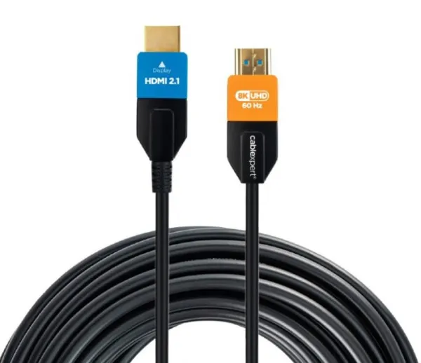 GEMBIRD CC-HDMI8K-AOC-5M Gembird Active Optical (AOC) ULTRA High speed HDMI 2.1 8K UHD with Ethernet 5m Slika 1