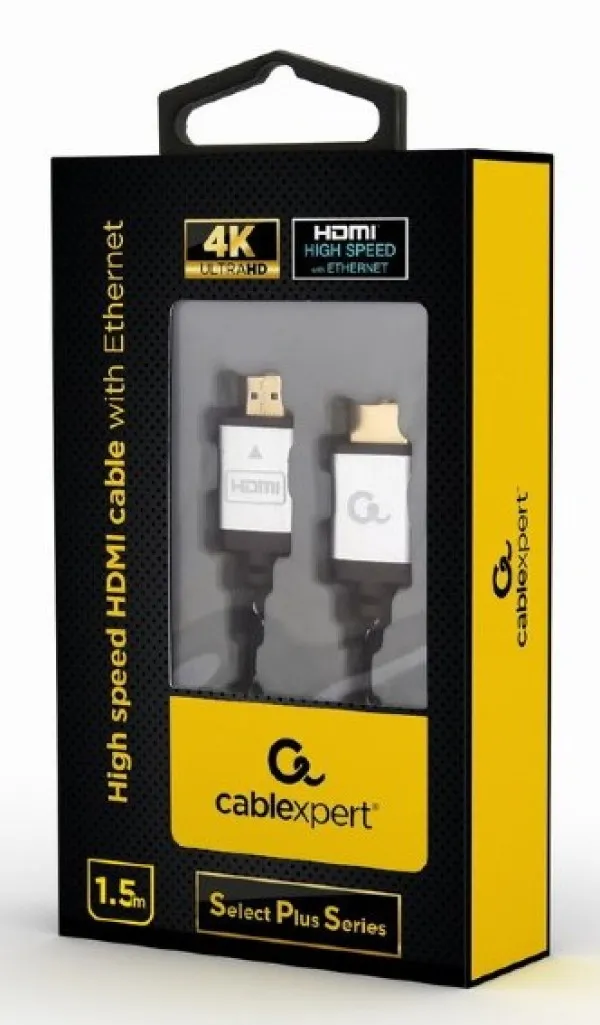 GEMBIRD CCB-HDMIL-1.5M Gembird HDMI kabl, High speed,ethernet support 3D/4K TV SelectPlus Series blister1.5m Slika 4