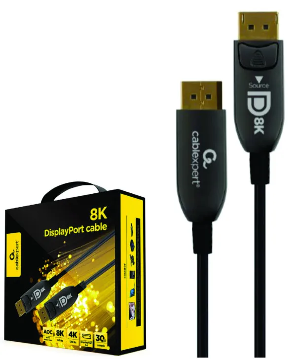 GEMBIRD CC-DP8K-AOC-30M Gembird Active Optical Cables (AOC) DisplayPort v.1.4 (8K@60Hz/4K@120Hz) 30m Slika 3