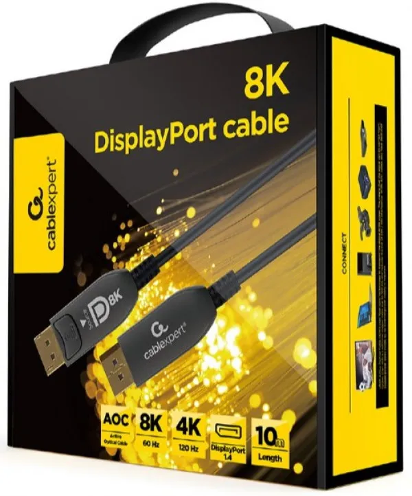 GEMBIRD CC-DP8K-AOC-10M Gembird Active Optical Cables (AOC) DisplayPort v.1.4 (8K@60Hz/4K@120Hz) 10m Slika 2