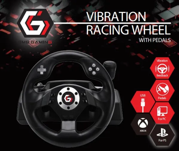 GEMBIRD STR-M-40 **Gembird 7-in-1 RACEMASTER racing wheel (PC/PS3/PS4/XBOX360/XBOXONE/SWITCH/ANDROID)(5699) Slika 5
