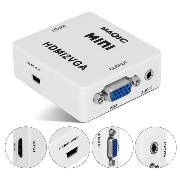 GEMBIRD A-HDMI-VGA-Mini ** Gembird input HDMI to VGA (901) (289) Slika 2