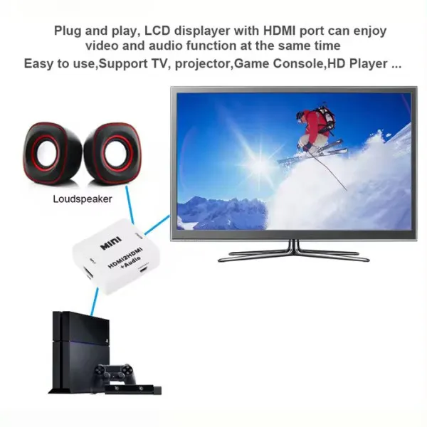 GEMBIRD A-HDMI-HDMI-mini ** Gembird input HDMI to HDMI (907) (777) Slika 5
