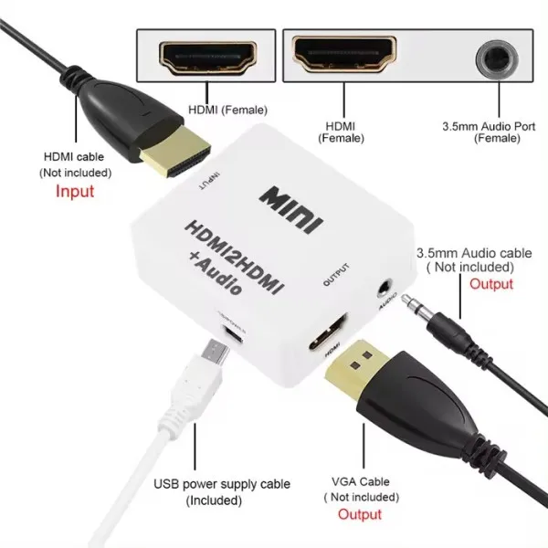 GEMBIRD A-HDMI-HDMI-mini ** Gembird input HDMI to HDMI (907) (777) Slika 2