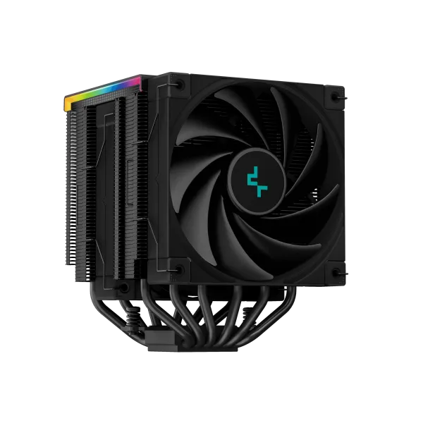 DEEPCOOL DeepCool AK620 Digital 6xHeat Pipe, Real-Time CPU Screen, 260W 2x120mm 1850rpm 69CFM Black Intel/AMD Slika 2