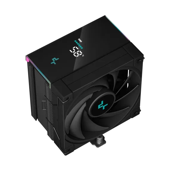 DEEPCOOL DeepCool AK500S Digital 5xHeat Pipe, Real-Time CPU Screen, 240W 120mm 1850rpm 69CF, Black Intel/AMD Slika 4