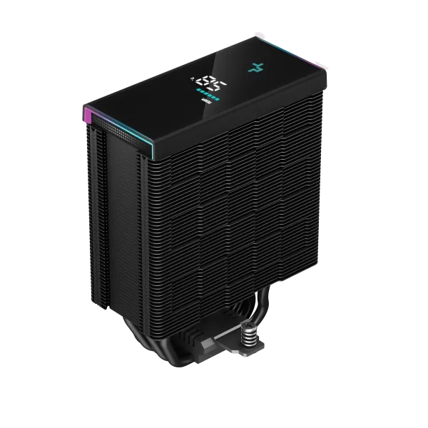 DEEPCOOL DeepCool AK500S Digital 5xHeat Pipe, Real-Time CPU Screen, 240W 120mm 1850rpm 69CF, Black Intel/AMD Slika 2