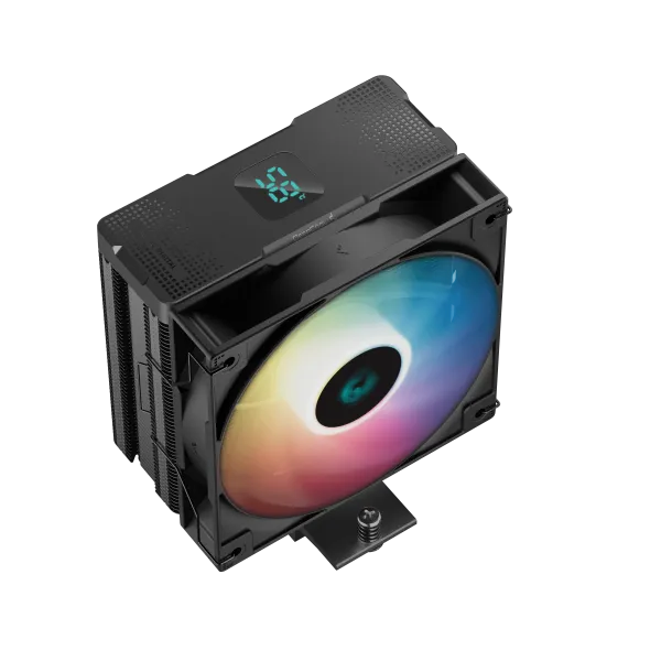 DEEPCOOL DeepCool AG400 *DIGITAL ARGB 4xHeat Pipe, Real-TimeCPU Screen, 220W 120mm 2100rpm 76CFM,BK Intel/AMD Slika 2