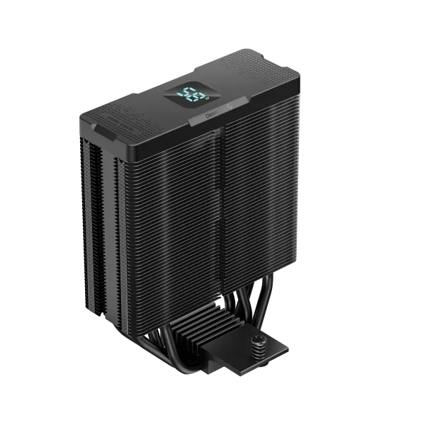 DEEPCOOL DeepCool AG400 DIGITAL PLUS 4xHeat Pipe, Real-Time CPU Screen, 220W 2x120mm 2100rpm 76CFM, Intel/AMD Slika 1