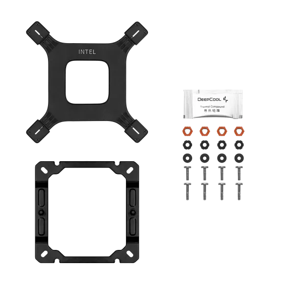 DEEPCOOL DeepCool AG400 DIGITAL PLUS 4xHeat Pipe, Real-Time CPU Screen, 220W 2x120mm 2100rpm 76CFM, Intel/AMD Slika 10