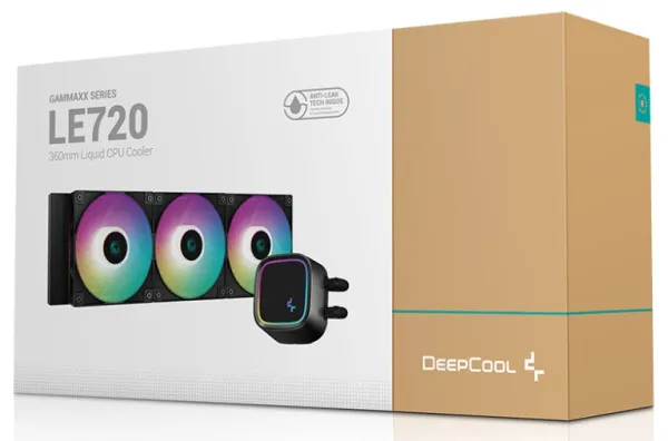 DEEPCOOL DeepCool LE720 ARGB * vodeno hladjenje, Fans 500~2250rpm, 360mm, Intel/AMD Slika 4