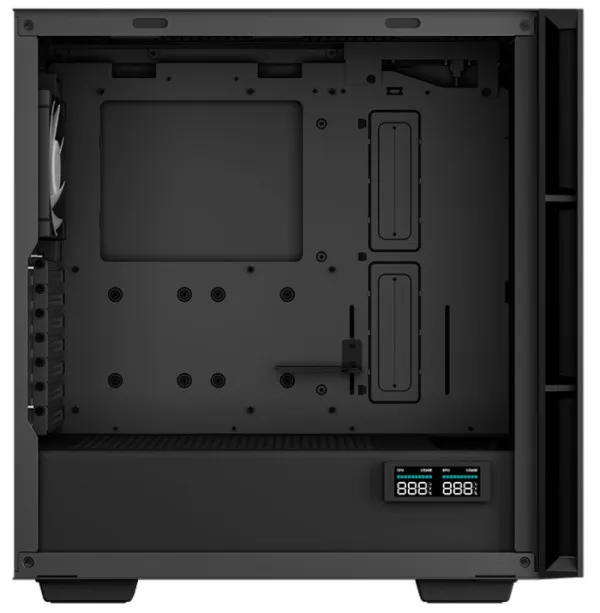 DEEPCOOL DeepCool CH560 DIGITAL ATX Kuciste, Dual Status Display, 3xLED 140mm +1x120mm, Staklena strana,USB-C Slika 10