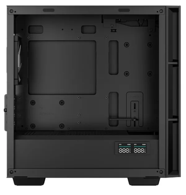 DEEPCOOL DeepCool CH360 DIGITAL mATX Kuciste,Dual Status Display, 2xLED 140mm +1x120mm, Staklena strana,USB-C Slika 9