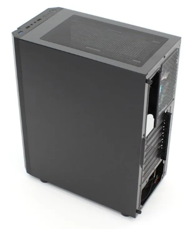 UGD Kuciste Magnum 351, ATX, providna stranica, ugradjeno 2xRGB kulera, Crno Slika 2
