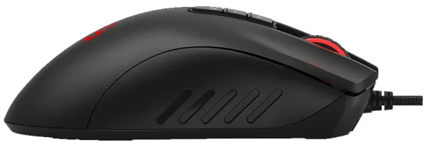 A4 TECH A4-ES5 A4Tech Bloody Gejmerski opt. mis, 1000Hz/1000-3200Dpi, Black USB 125mm Slika 5