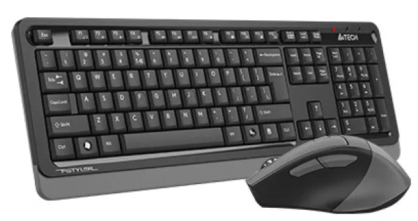 A4 TECH A4-FG1035 A4Tech Fstyler Bezicna tastatura YU-LAYOUT + bezicni mis USB, Grey Slika 2