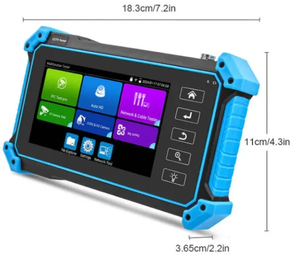 Noyafa NOYAFA NF-IPC715 testni monitor CCTV, 5.4inc (8MP CVI/ TVI/ AHD) Slika 2