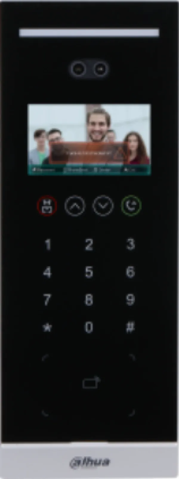 Dahua INTERFON VTO6531H SIP VIDEO SA ČITAČEM, TASTATUROM I FUNKCIJOM PREPOZNAVANJA LICA 4.3 Slika 2