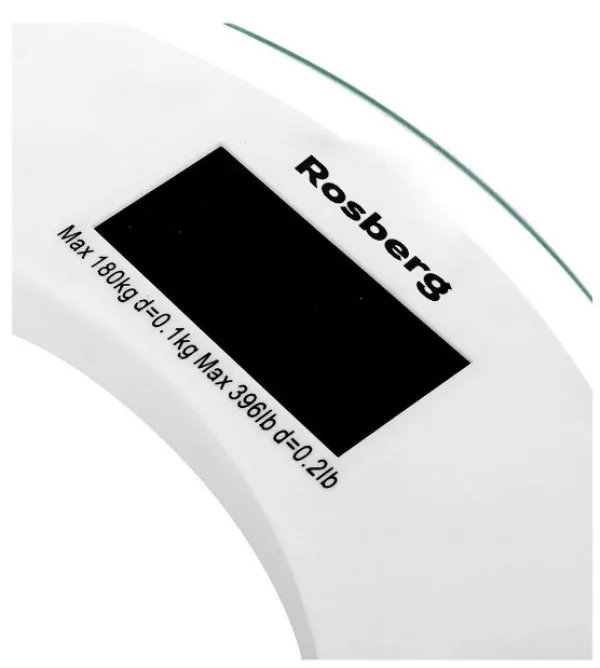 Vaga digitalna Rosberg R51650A, 180kg Slika 2