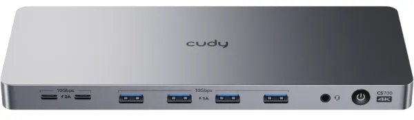 CUDY Cudy CS700 13-IN-1 10Gbps USB-C Dual 4K Docking Station | 150W PSU Slika 1
