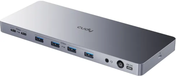 CUDY Cudy CS700 13-IN-1 10Gbps USB-C Dual 4K Docking Station | 150W PSU Slika 7