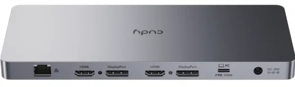 CUDY Cudy CS700 13-IN-1 10Gbps USB-C Dual 4K Docking Station | 150W PSU Slika 2