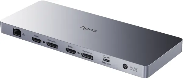 CUDY Cudy CS700 13-IN-1 10Gbps USB-C Dual 4K Docking Station | 150W PSU Slika 6